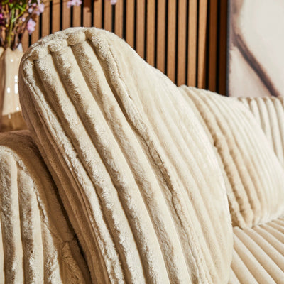 MySofa Teddy | Divan links + 2,5-zits | beige by Starfurn