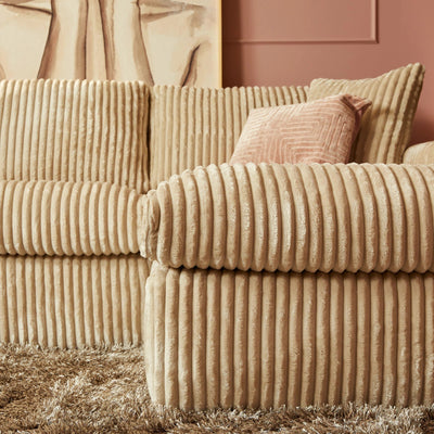 MySofa Teddy U-bank | Beige by Starfurn