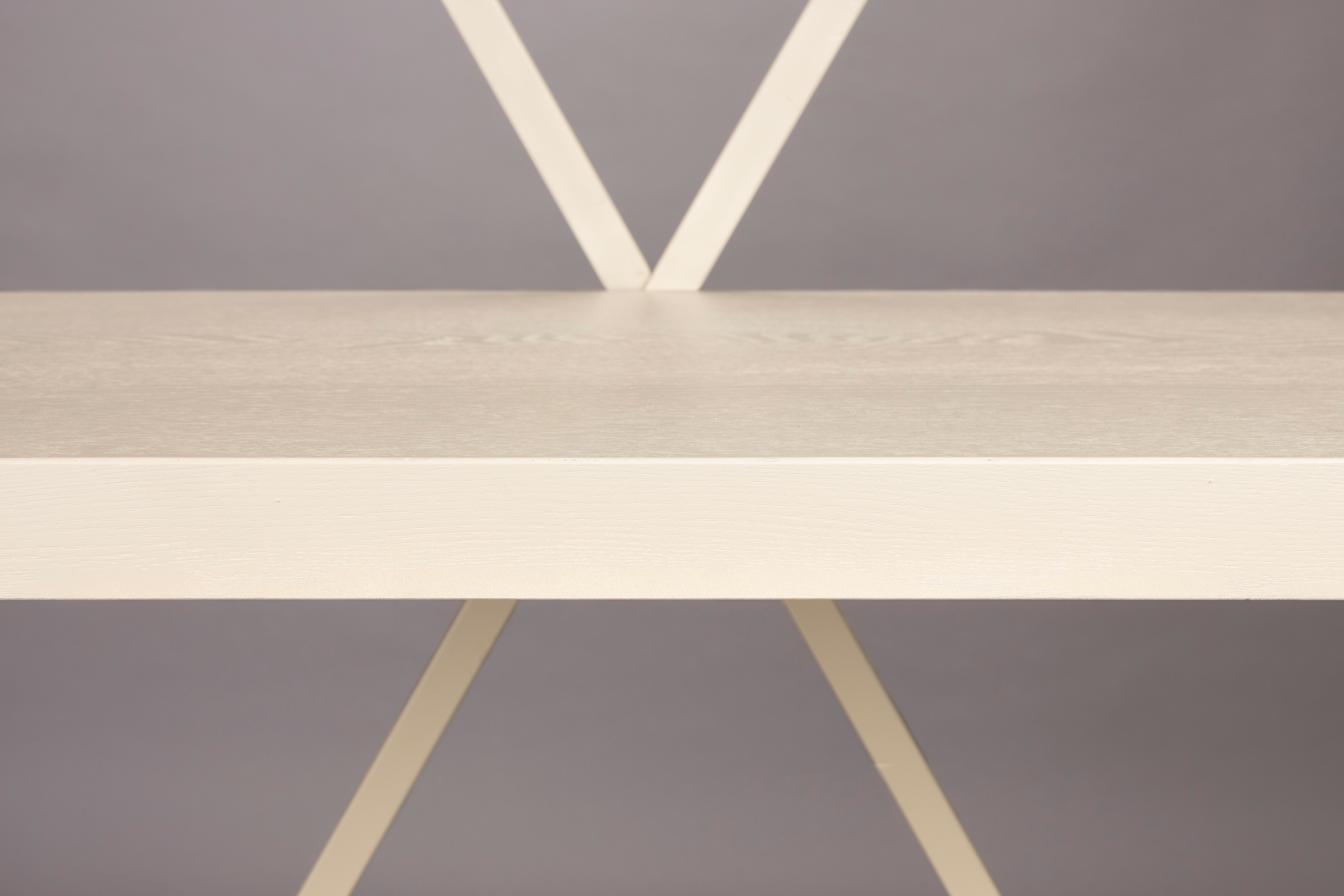 Shelf Iron Beige Low