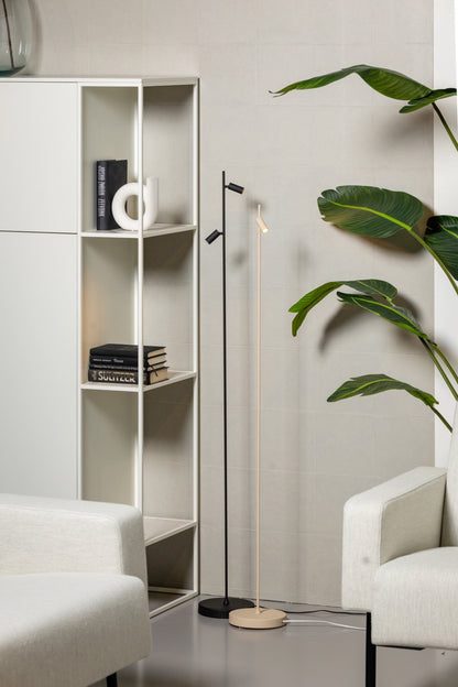 Vloerlamp Minora 1x led black