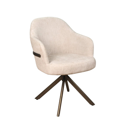 Eetkamerstoel New York Draai | be cotton sand by Moods Collection