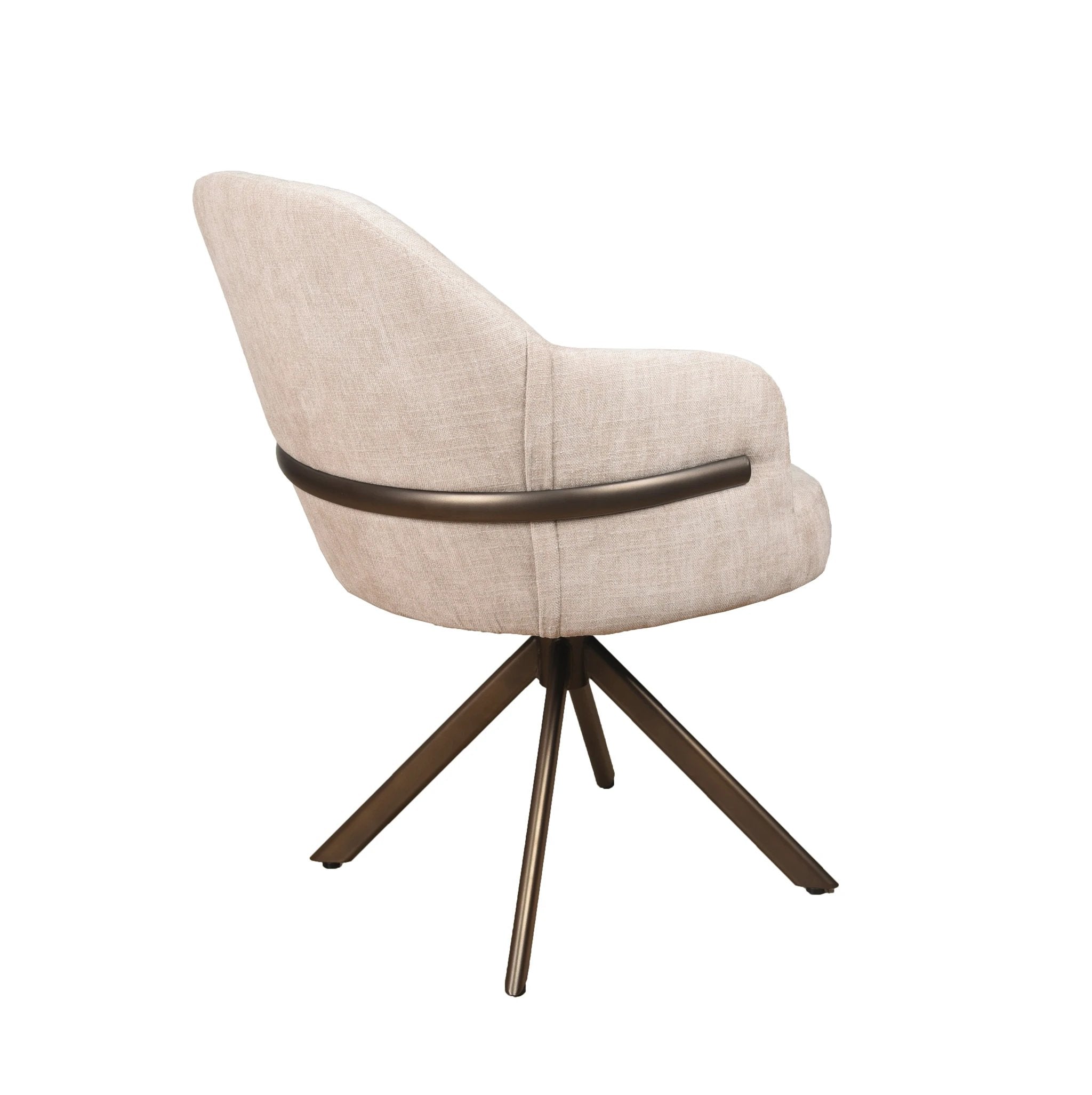 Eetkamerstoel New York Draai | be cotton sand by Moods Collection