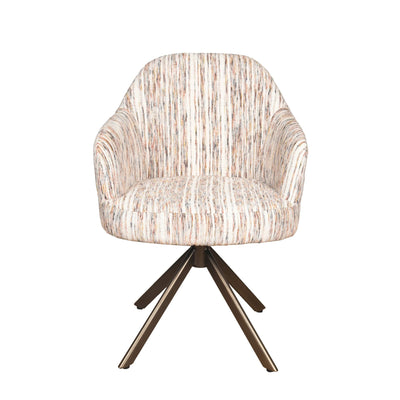 Eetkamerstoel New York Draai | be stylish multigrey by Moods Collection