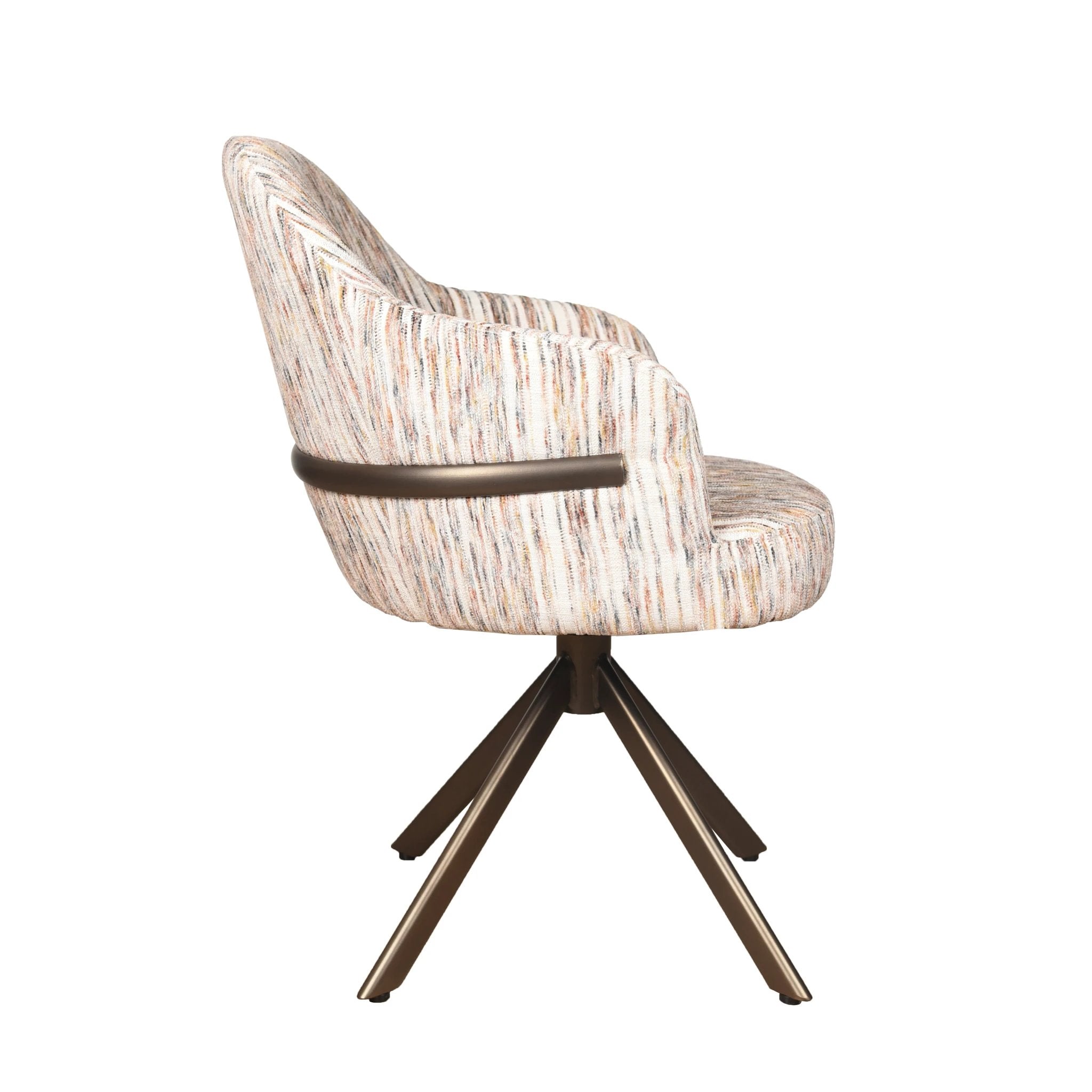 Eetkamerstoel New York Draai | be stylish multigrey by Moods Collection