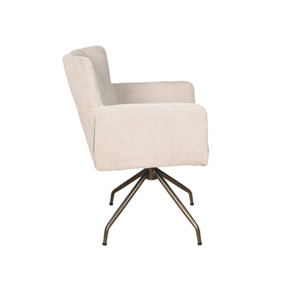 Eetkamerstoel Prague Draai | be cotton sand by Moods Collection