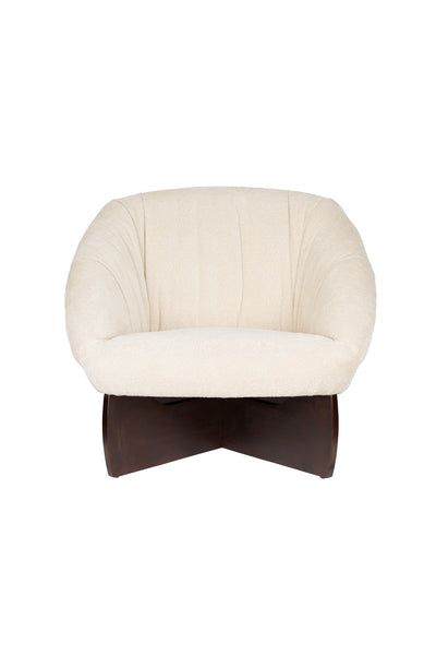 Fauteuil Emilius Beige by Dutchbone