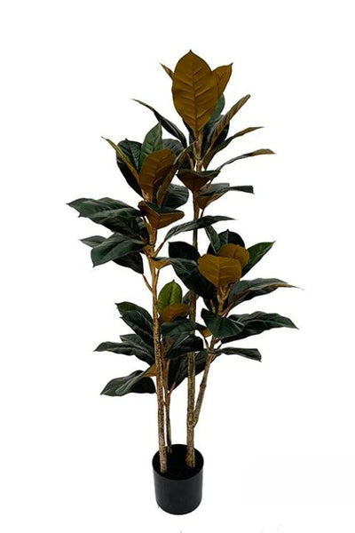 Kunstplant Rubberboom Ficus 140 cm by NeverLeafs