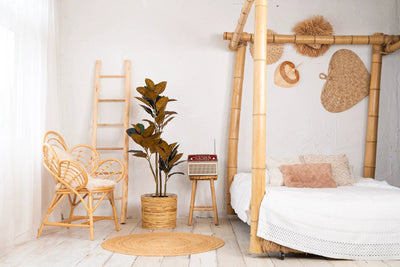 Kunstplant Rubberboom Ficus 140 cm by NeverLeafs