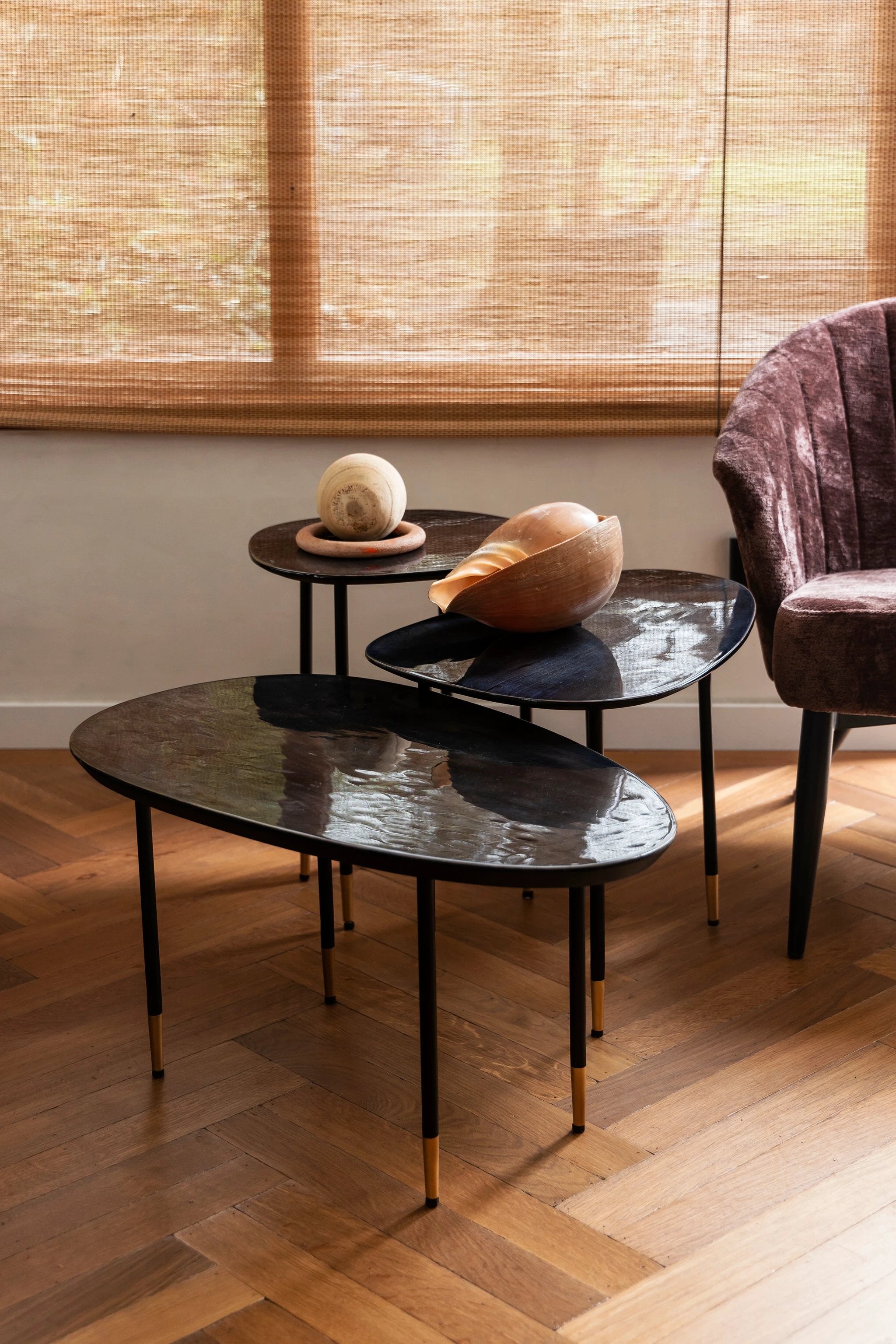 Bijzettafel Phyllis (Set of 3) by Dutchbone