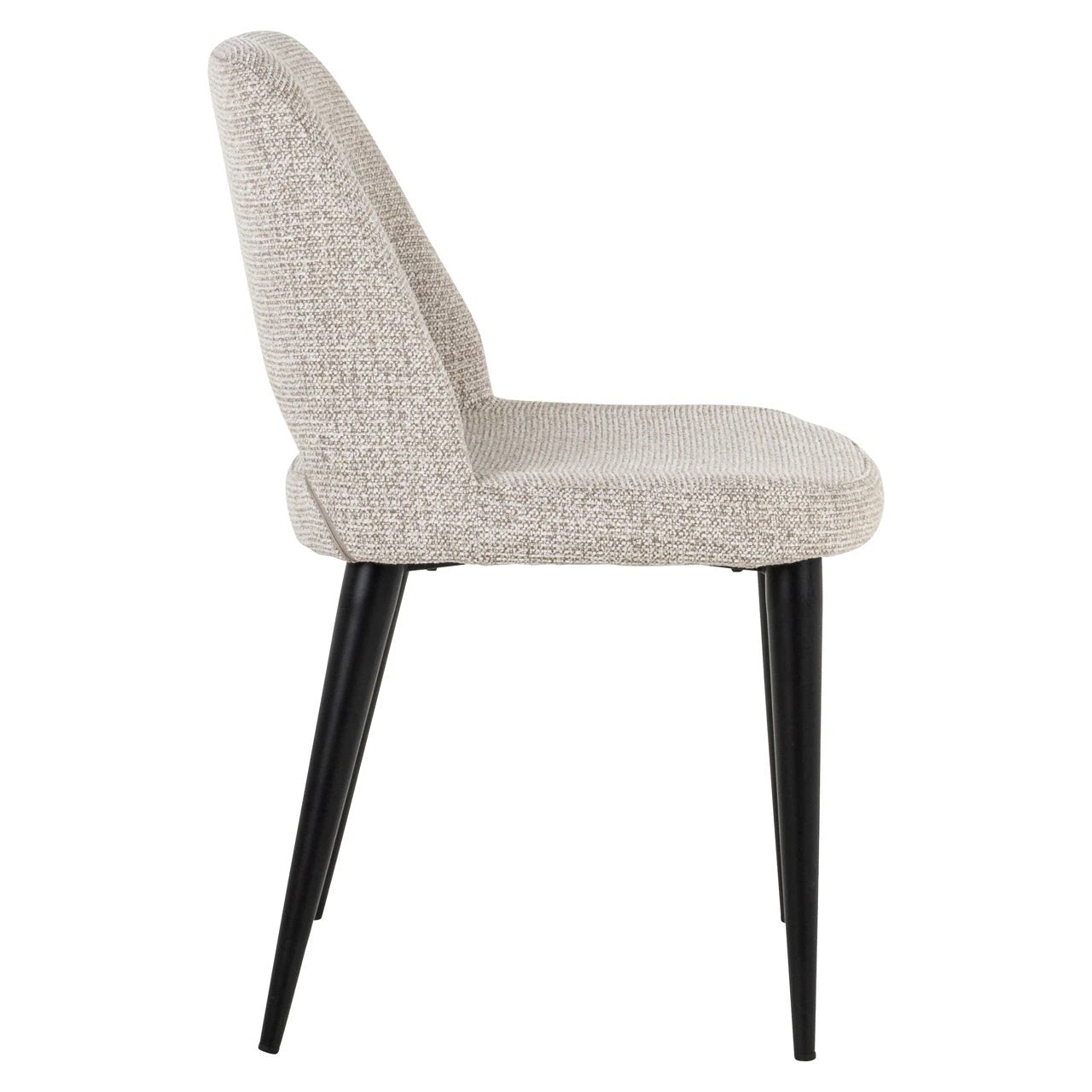 Eetkamerstoel Tabitha naturel chique brandvertragend (set van 2) by Richmond Interiors