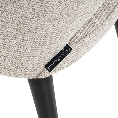Eetkamerstoel Tabitha naturel chique brandvertragend (set van 2) by Richmond Interiors