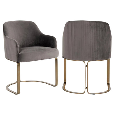 Eetkamerstoel Hadley Stone Velvet (brandvertragend) by Richmond Interiors
