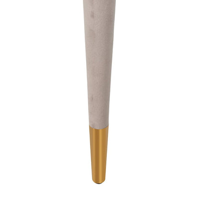 Stoel Gia khaki velvet (brandvertragend) by Richmond Interiors