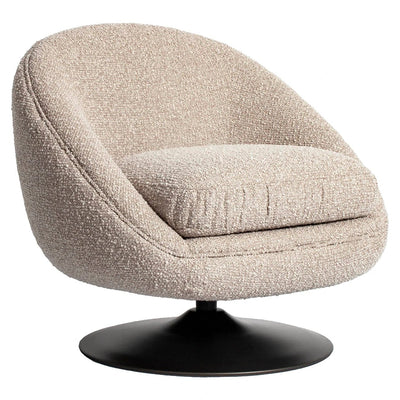 Loungestoel Nodo naturel robuust draaibaar by Richmond Interiors