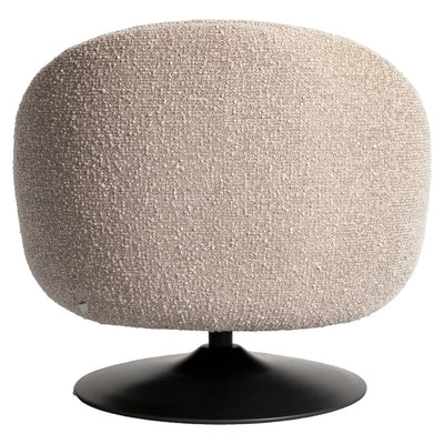 Loungestoel Nodo naturel robuust draaibaar by Richmond Interiors