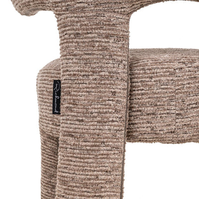 Eetkamerstoel Nerio mocca lineair by Richmond Interiors