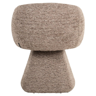 Eetkamerstoel Quiriro mocca lineaire swivel by Richmond Interiors