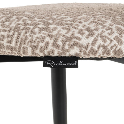 Barstoel Dantes natural geo by Richmond Interiors