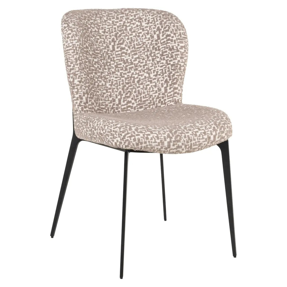Eetkamerstoel Sergio naturel geometrisch by Richmond Interiors