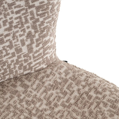 Eetkamerstoel Sergio naturel geometrisch by Richmond Interiors