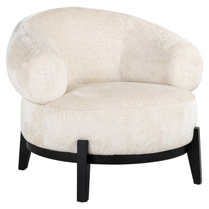 Fauteuil Montana White Chenille