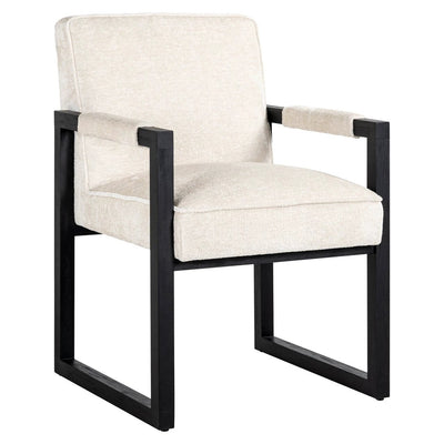 Stoel Beck white chenille by Richmond Interiors