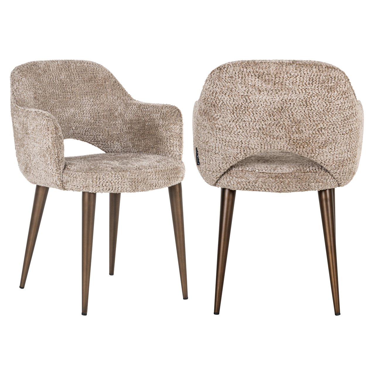 Eetkamerstoel Delphina Lovely Nature brandvertragend