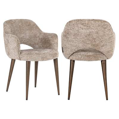Eetkamerstoel Delphina Lovely Nature brandvertragend by Richmond Interiors