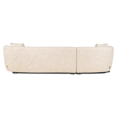 Bank Pandora beige angora lounge links by Richmond Interiors