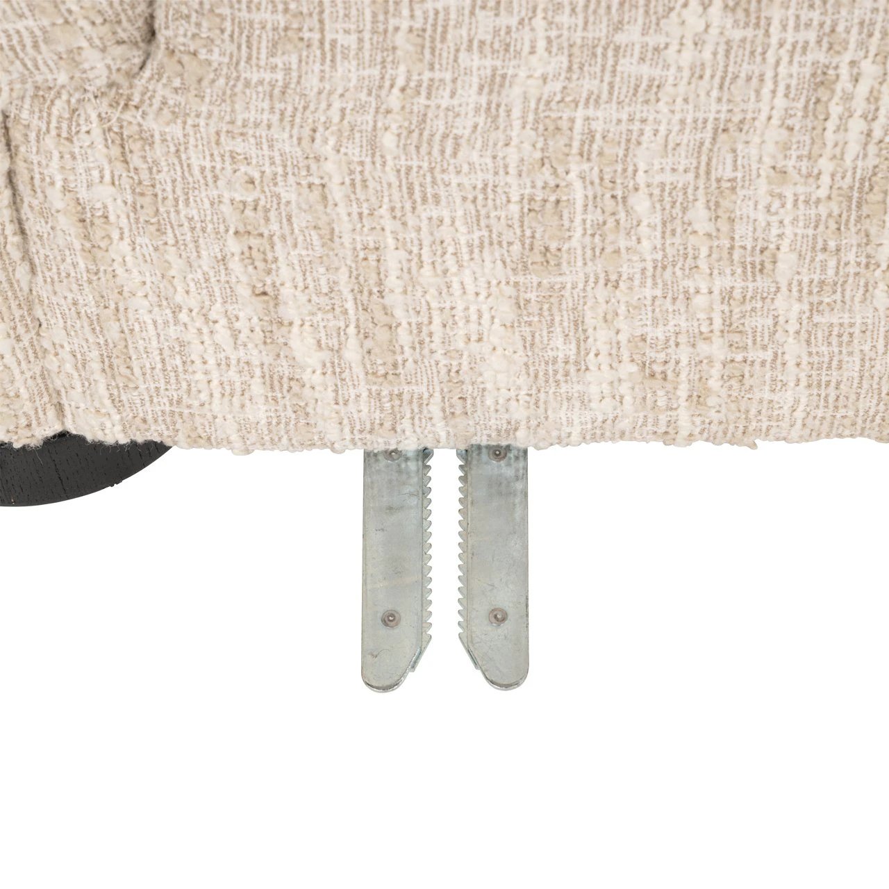 Bank Pandora beige angora lounge rechts by Richmond Interiors