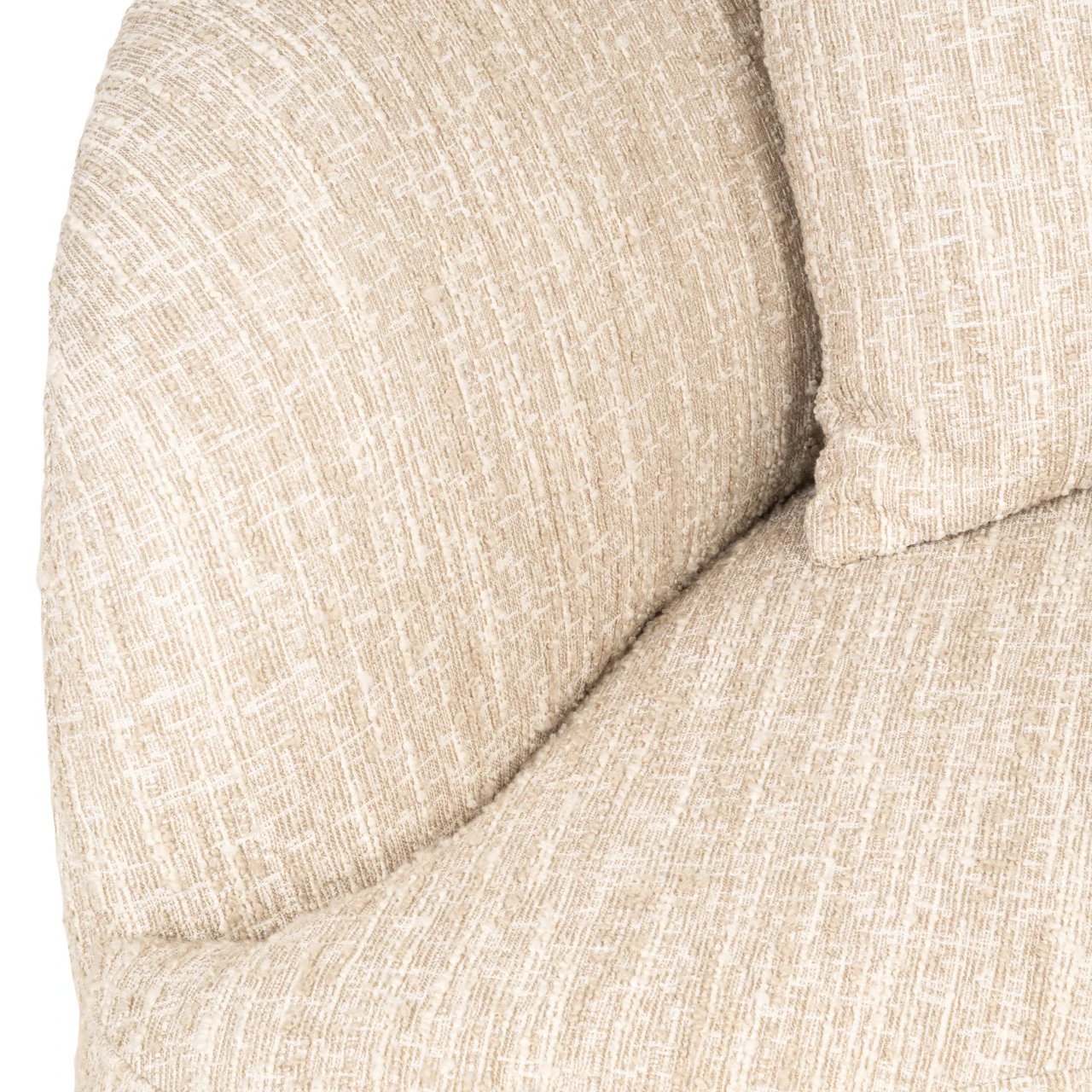Bank Pandora beige angora lounge rechts by Richmond Interiors