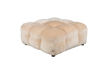 Hocker Hackman Velours Beige