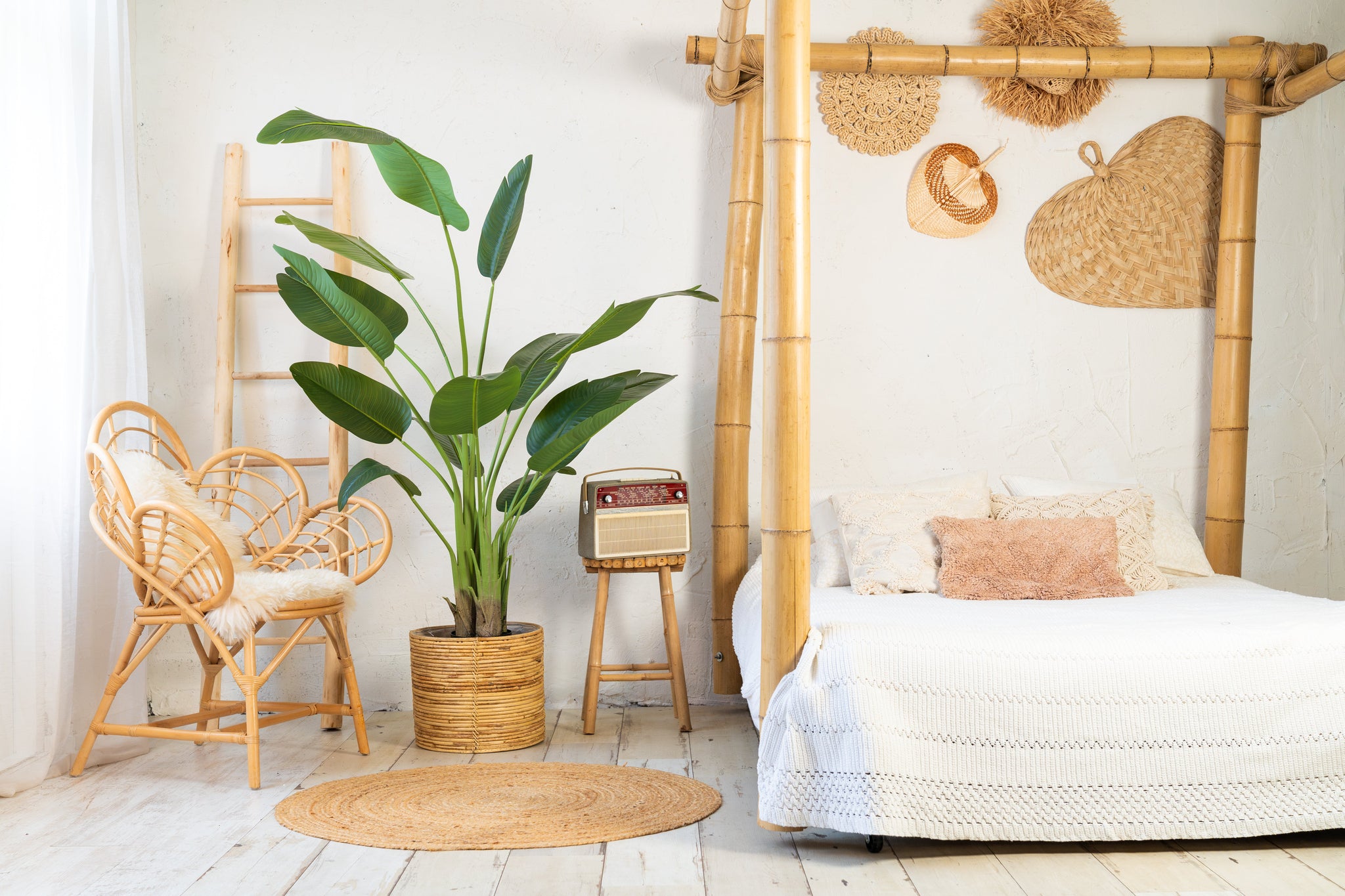 Kunstplant Strelitzia 180cm