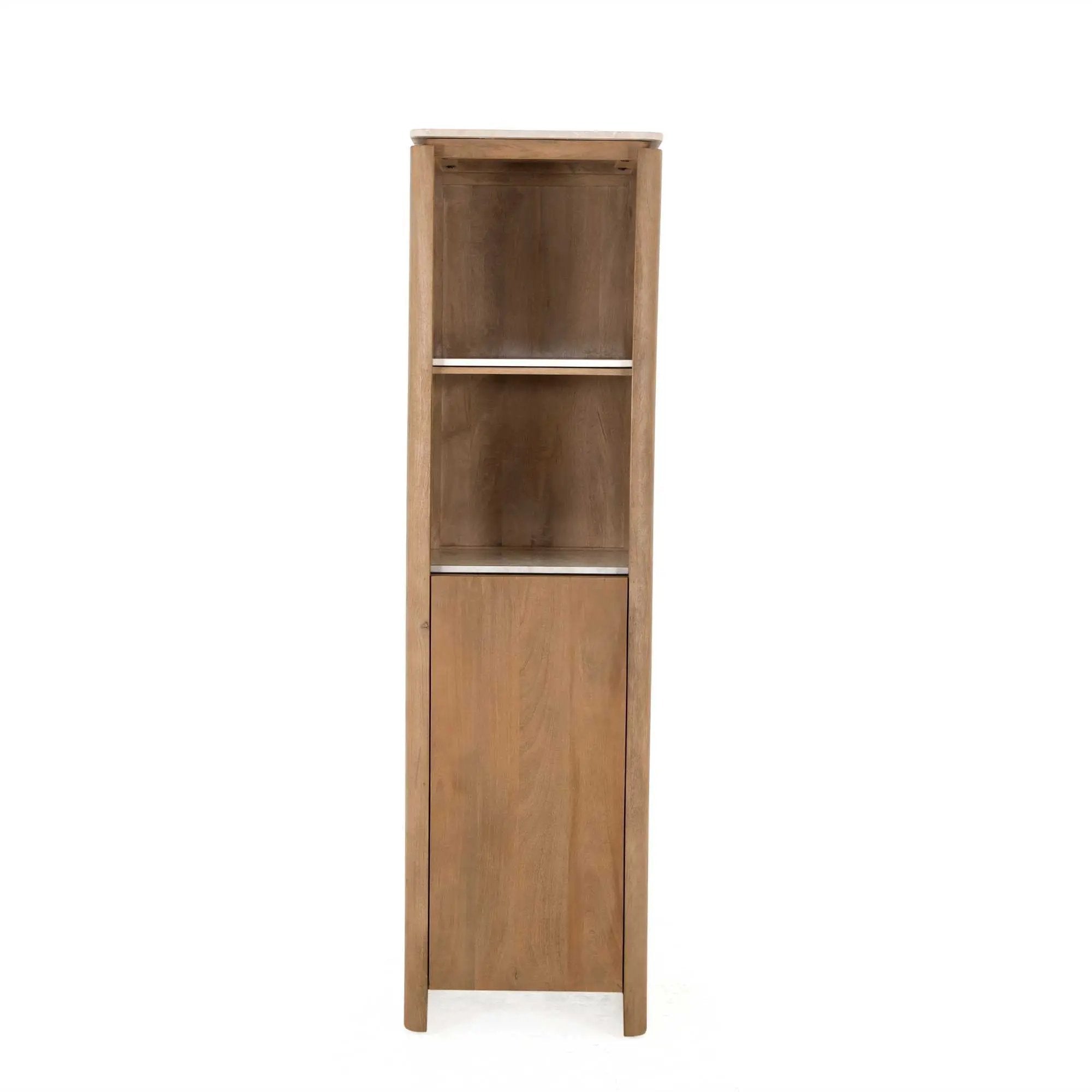 Bovenblad voor boekenkast Dallas, beige marmer by depauwwonen