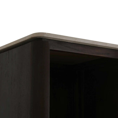 Bovenblad voor boekenkast Dallas, beige marmer by depauwwonen