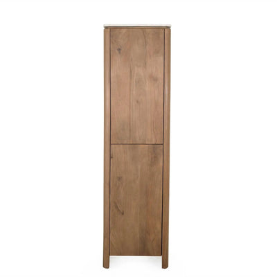 Bovenblad kast Dallas beige marmer by depauwwonen