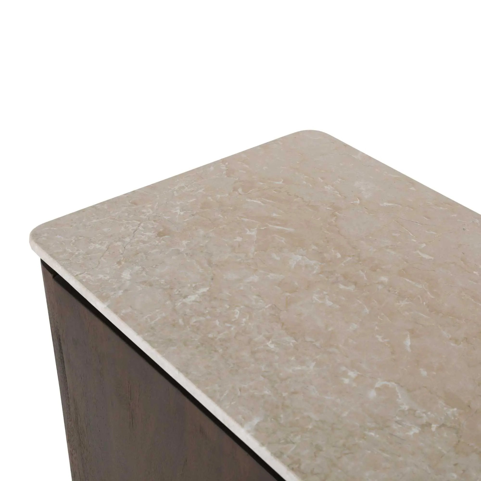 Bovenblad Dressoir Dallas Beige Marmer 165 cm by depauwwonen