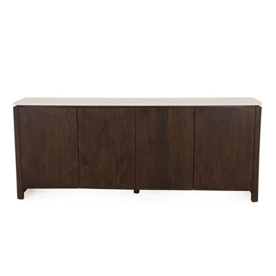 Bovenblad dressoir Dallas beige marmer 210 cm by depauwwonen