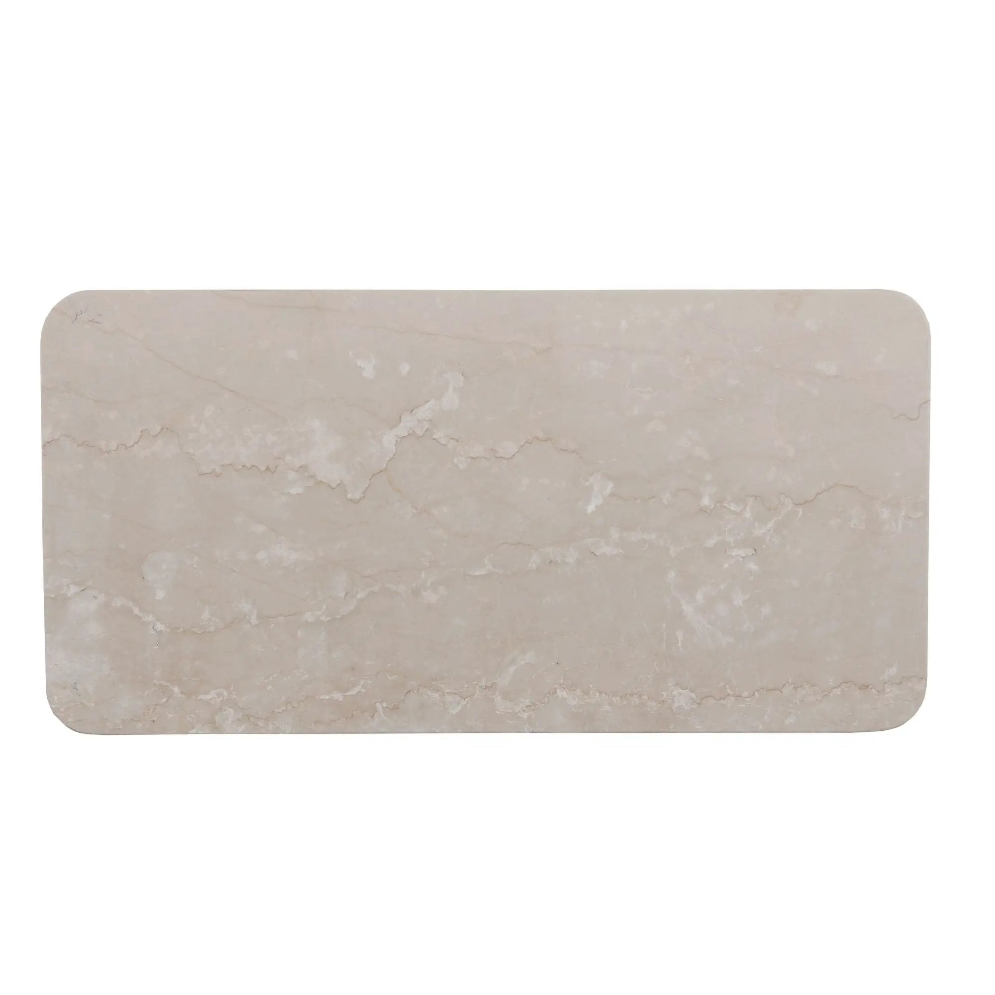 Bovenblad tv-meubel Dallas beige marmer 210 cm by depauwwonen