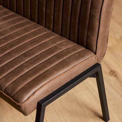 Eetkamerbank Tivoli Bull | 155 cm | Bruin