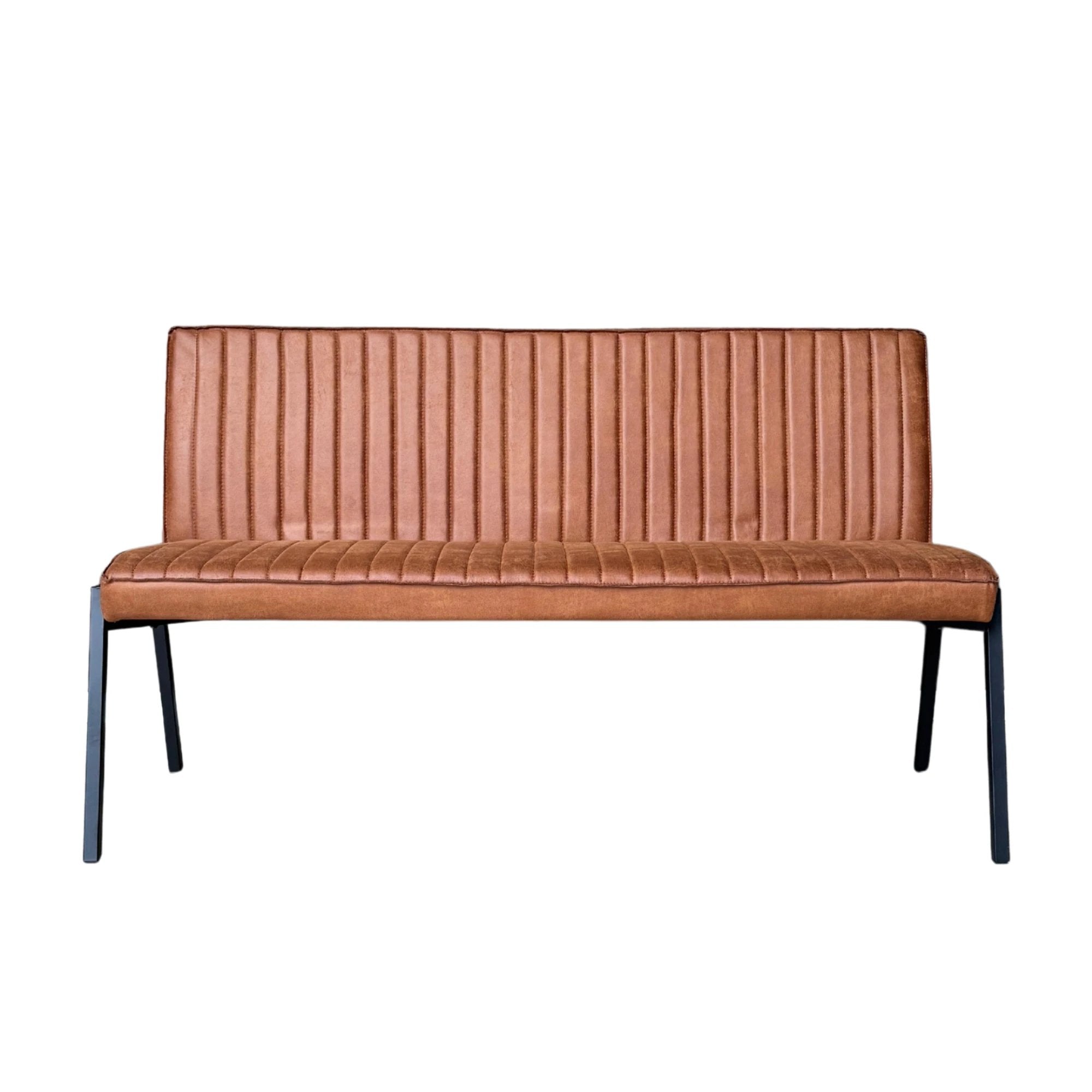 Eetkamerbank Tivoli Bull | 155 cm | Cognac by Starfurn