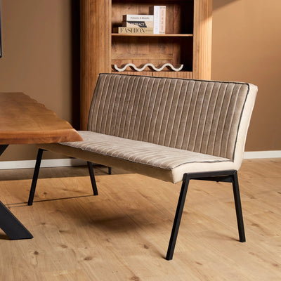 Eetkamerbank Tivoli Bull | 155 cm | Beige by Starfurn