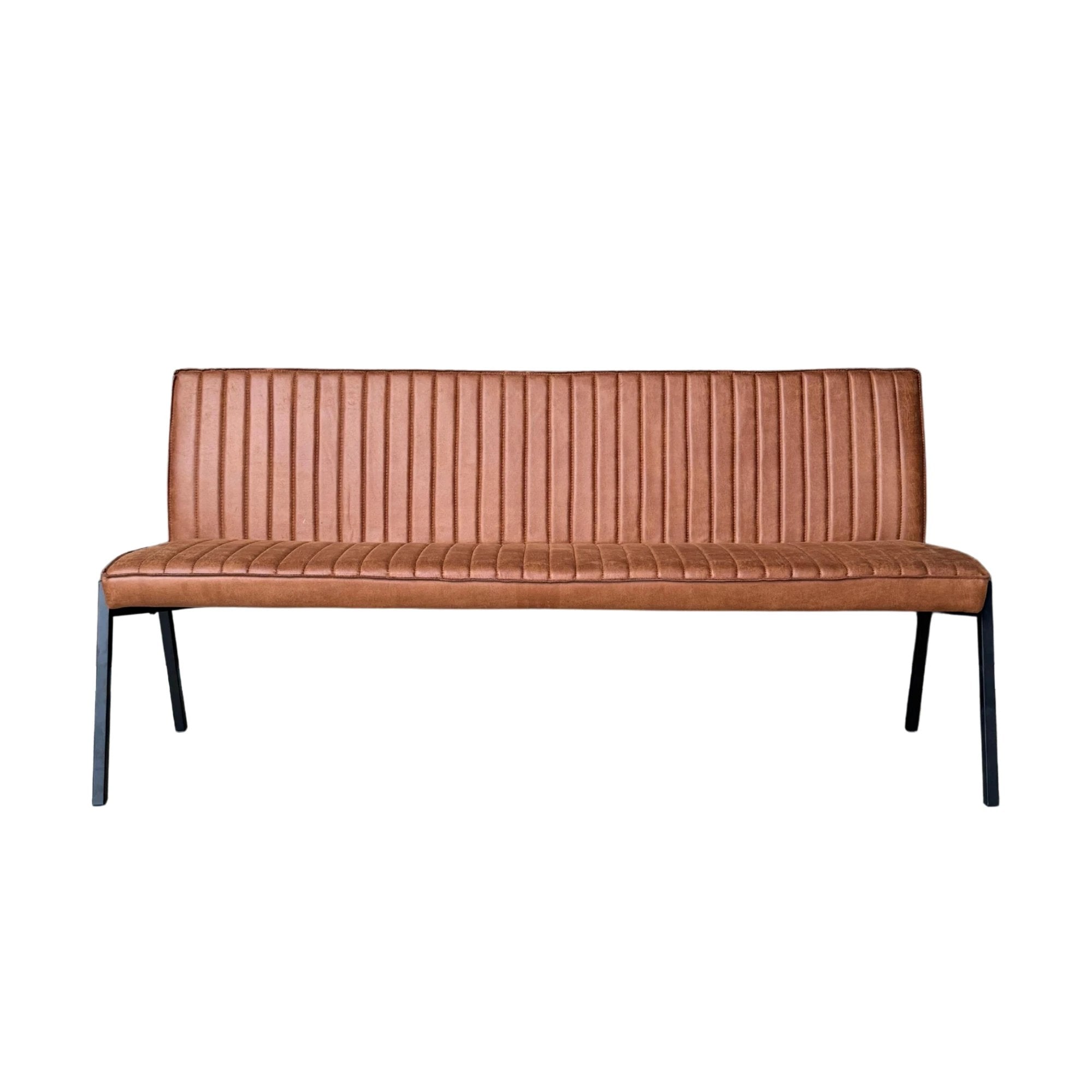 Eetkamerbank Tivoli Bull | 185 cm | Cognac by Starfurn