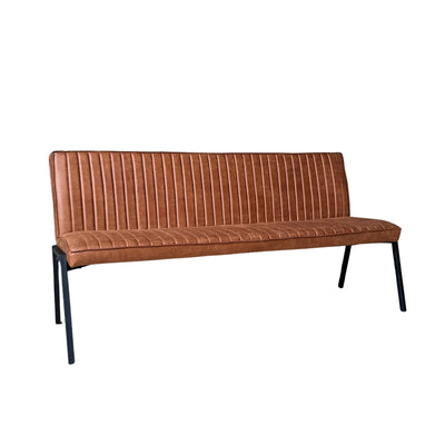 Eetkamerbank Tivoli Bull | 185 cm | Cognac by Starfurn