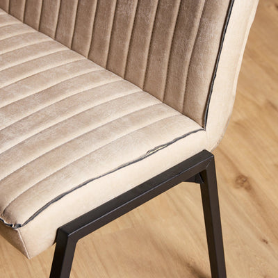 Eetkamerbank Tivoli Bull | 185 cm | Beige by Starfurn