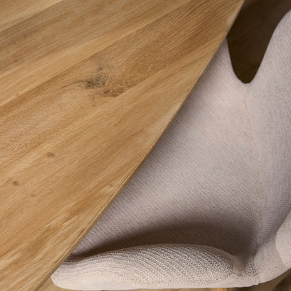 Eettafel Cloud | kiezel 280 cm | Eiken