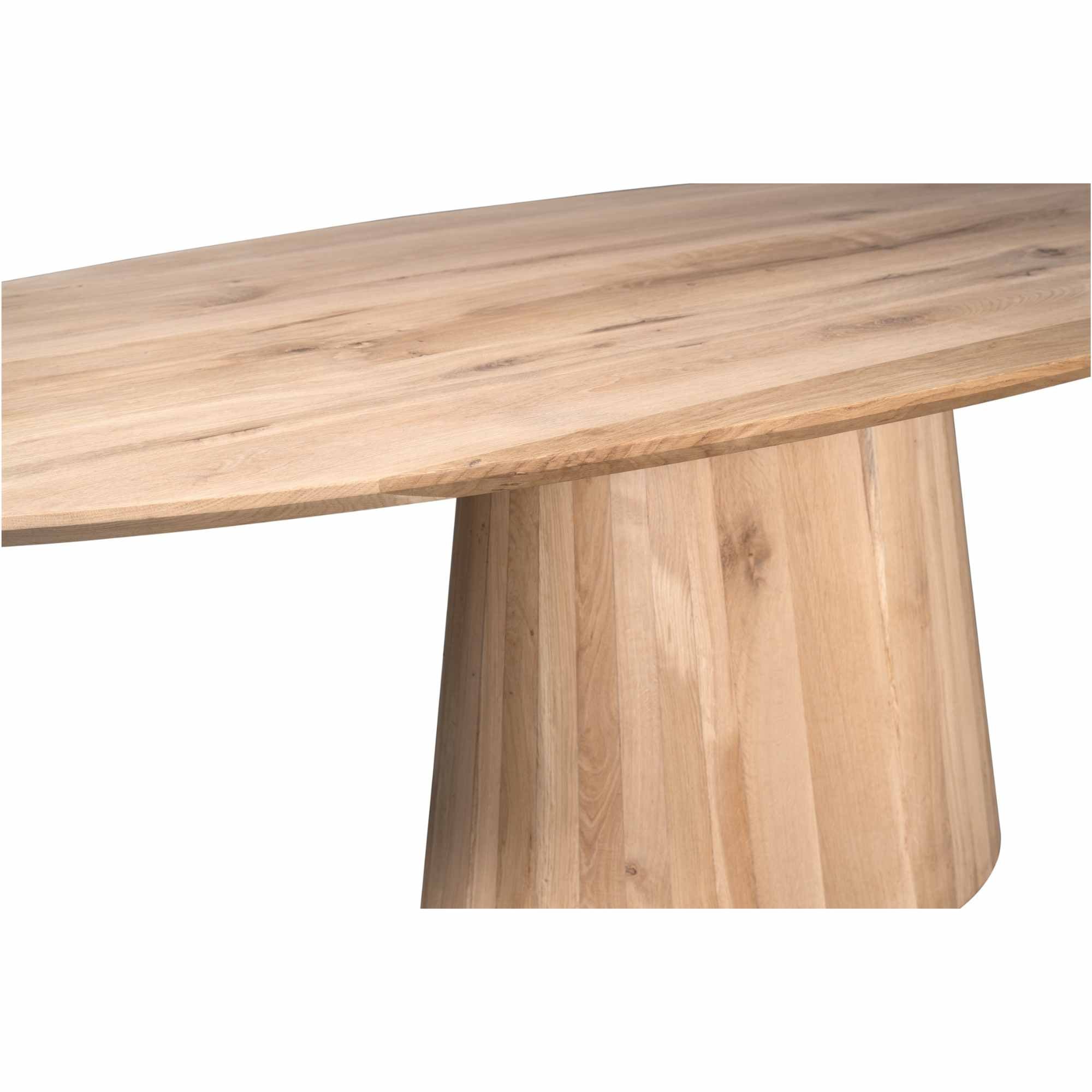 Eettafel Riga | 240 cm | Naturel Eiken