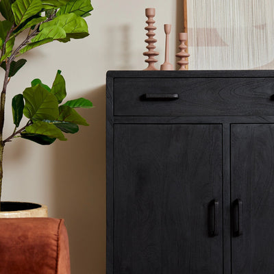 Kast Omaha Zwart | 100 cm by Starfurn