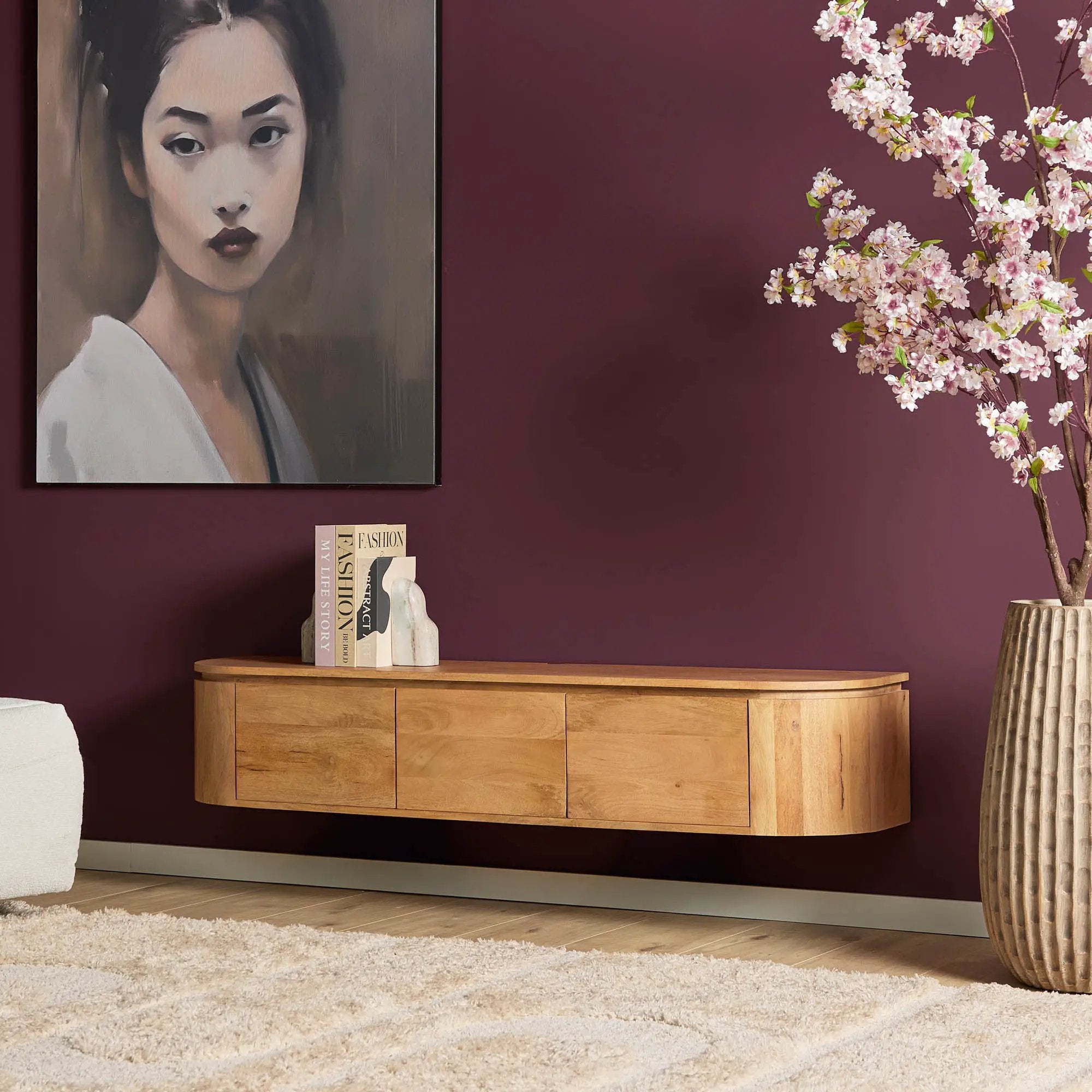 tv-meubel Excellent Naturel | 160 cm by depauwwonen