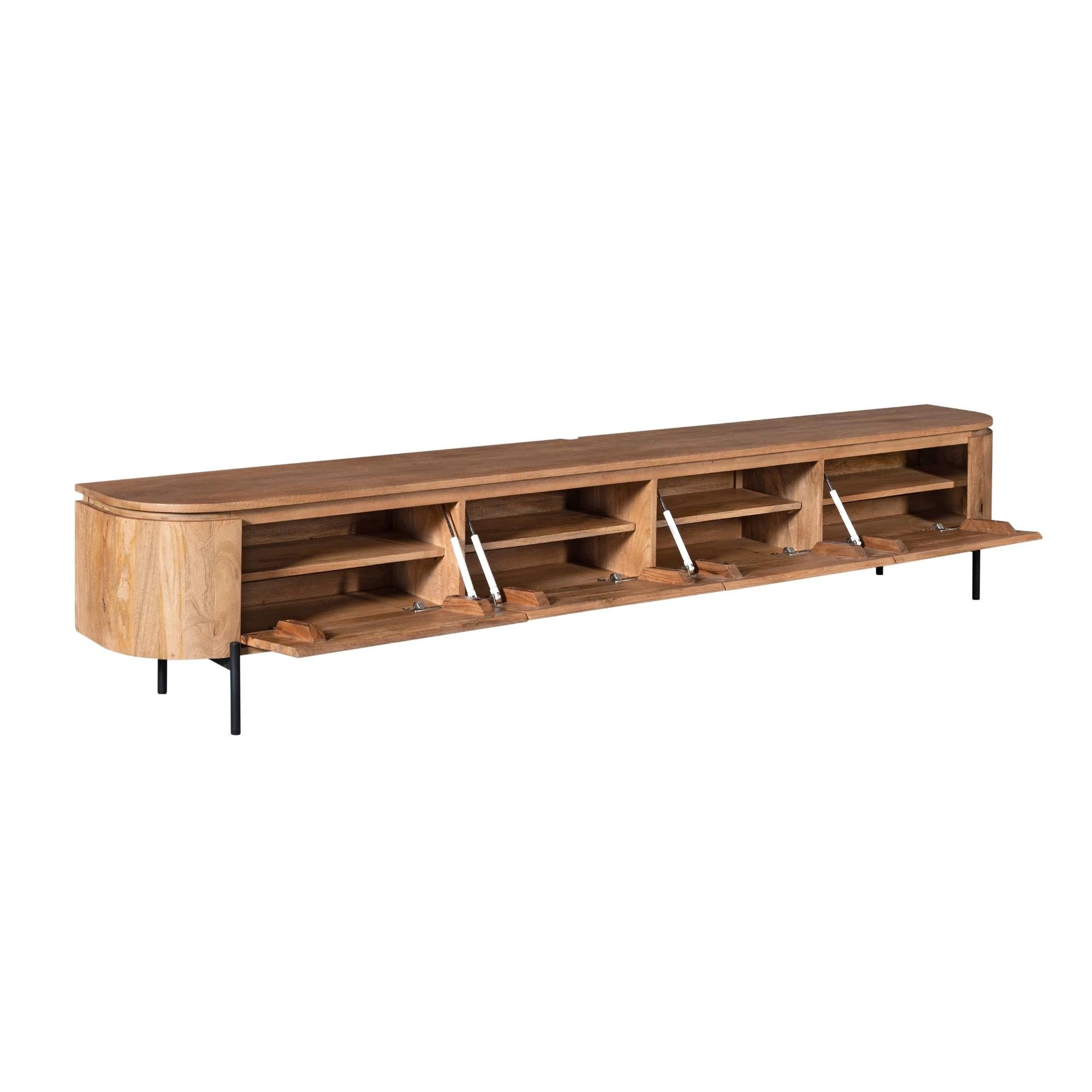 Tv-meubel Excellent Naturel | 200 cm by depauwwonen
